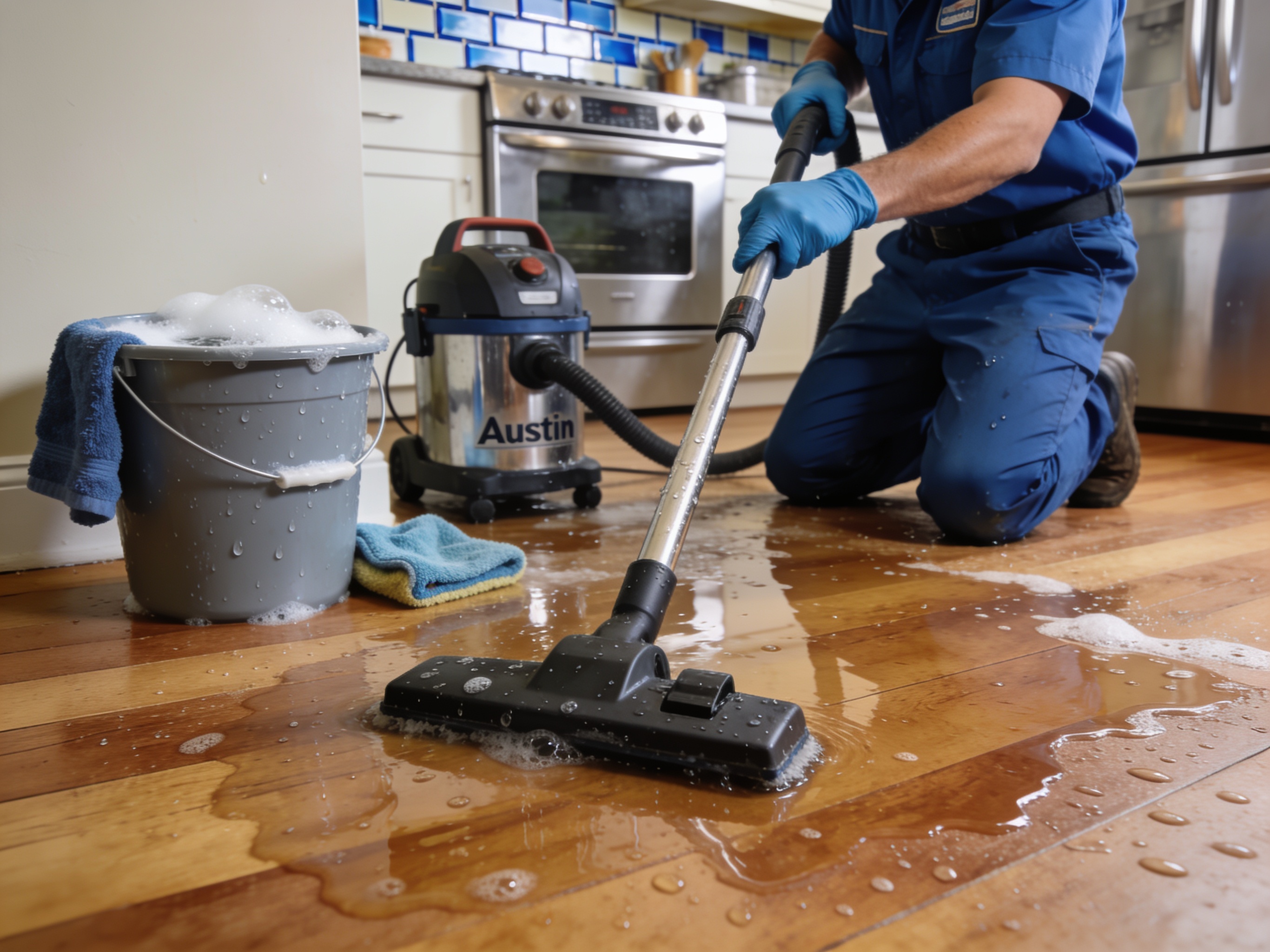 water damage repair in Circle D-KC Estates