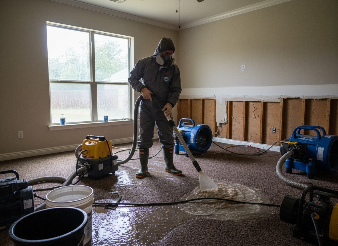 water damage repair in Johnson City