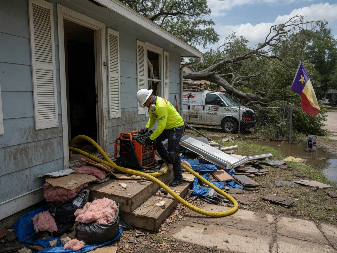 water damage repair in Cedar Creek