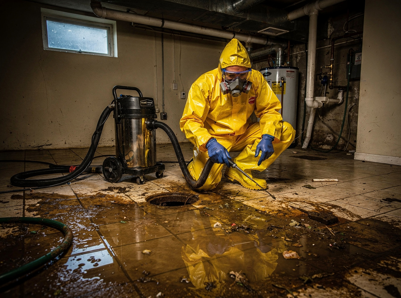water damage repair in McNeil